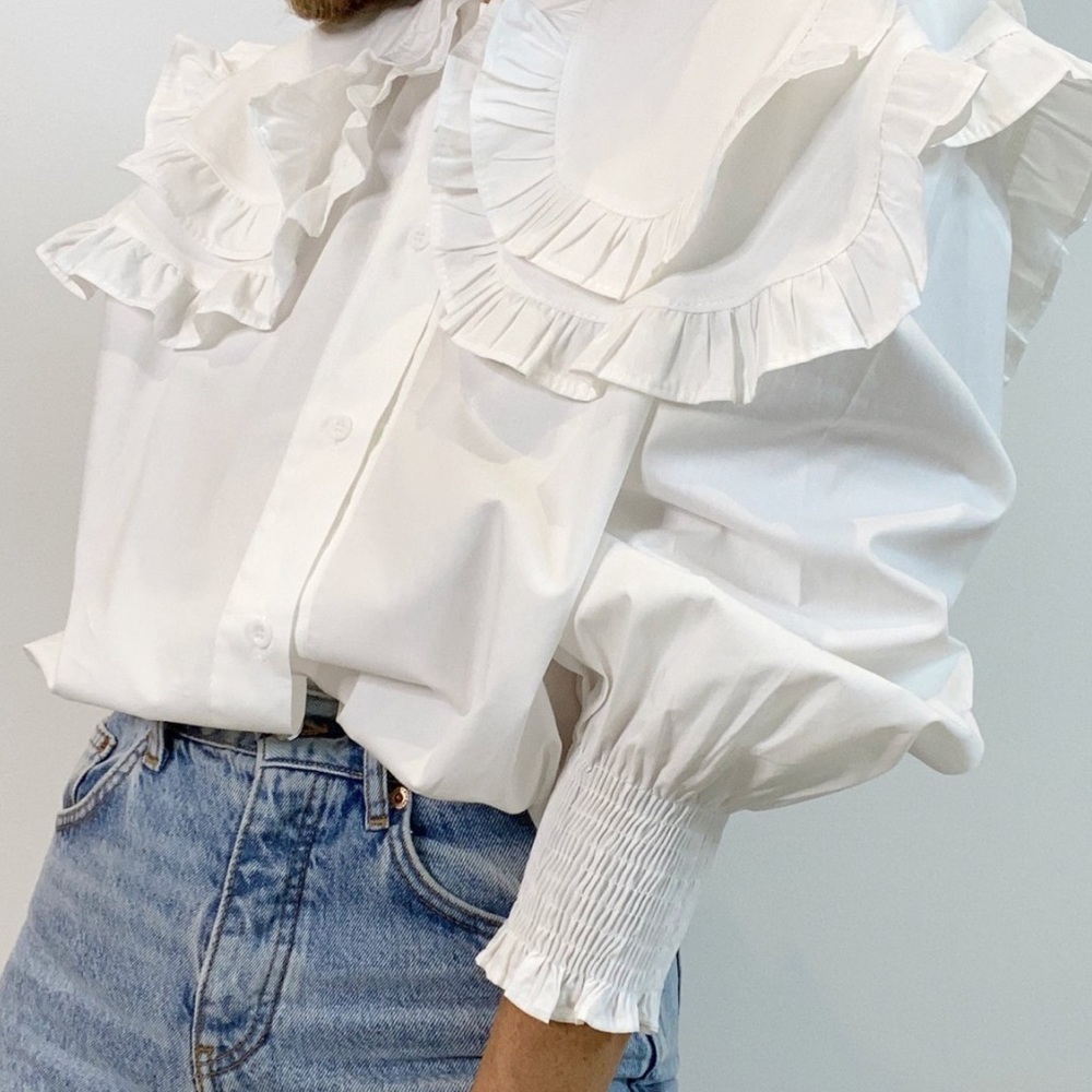 Zena Fancy Frills Blouse